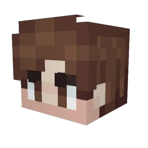 diogoball Minecraft avatar head, 3D render