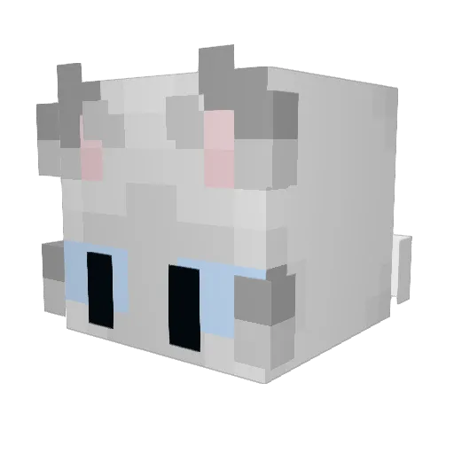 diotnika Minecraft avatar head, 3D render