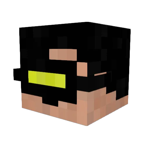 dipdrive224 Minecraft avatar head, 3D render