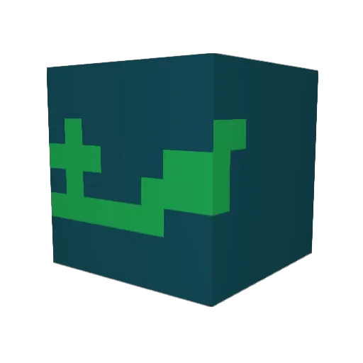 dipjajdifs Minecraft avatar head, 3D render