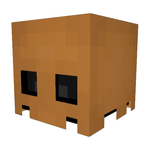 dipstick_64 Minecraft avatar head, 3D render