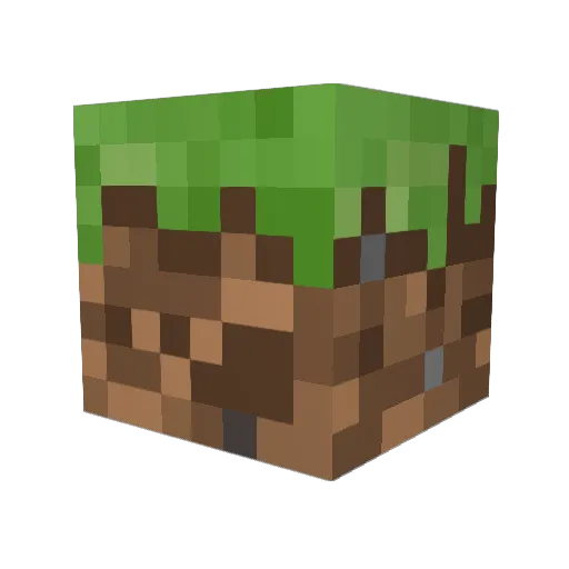 dirtball17 Minecraft avatar head, 3D render