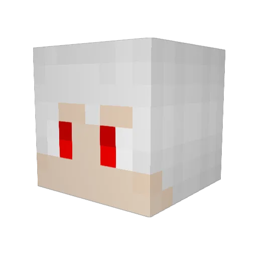 dirtsniffer6000 Minecraft avatar head, 3D render