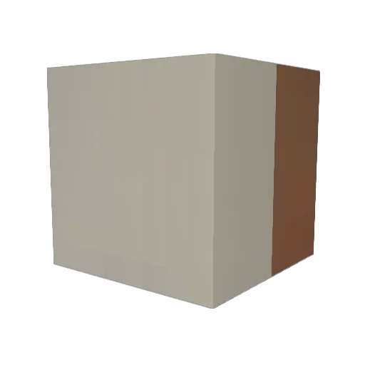 dirtysocks75 Minecraft avatar head, 3D render