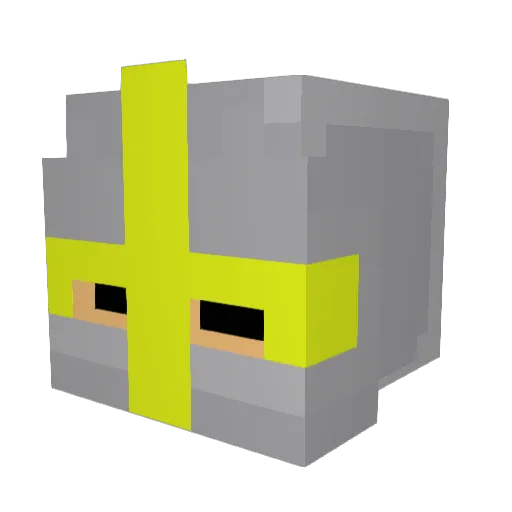 discman363 Minecraft avatar head, 3D render