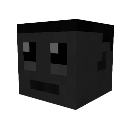 disco_4 Minecraft avatar head, 3D render