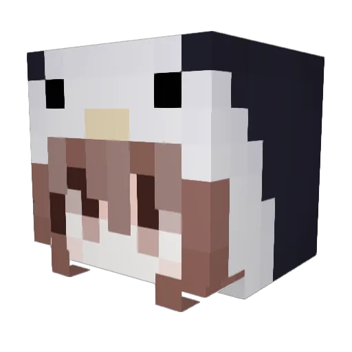 discodeer6767676 Minecraft avatar head, 3D render