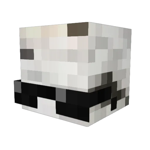discohamster1 Minecraft avatar head, 3D render