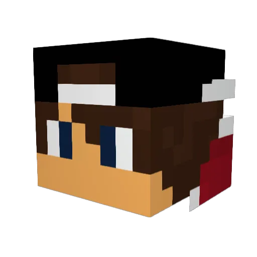discombobulateHo Minecraft avatar head, 3D render