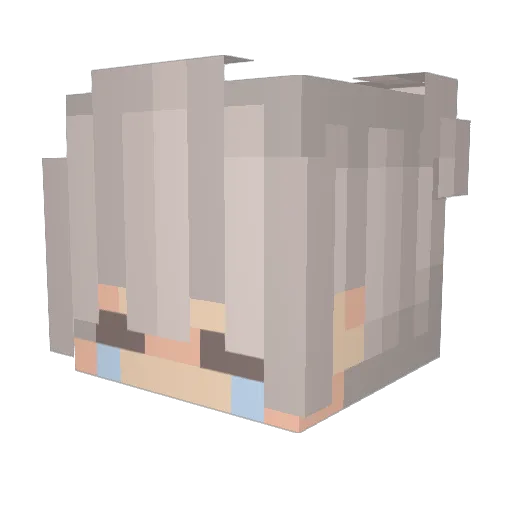 disguytho1996 Minecraft avatar head, 3D render