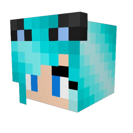 divabones25 Minecraft avatar head, 3D render