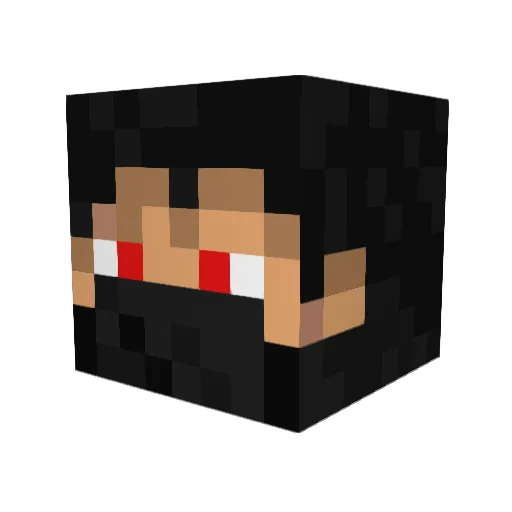 divdby0 Minecraft avatar head, 3D render