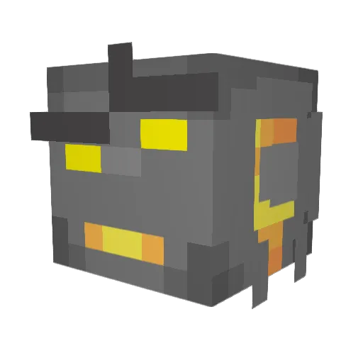 divineartsncraft Minecraft avatar head, 3D render