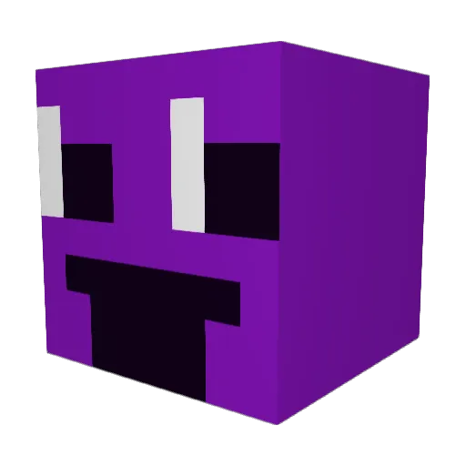 divorceddad69 Minecraft avatar head, 3D render