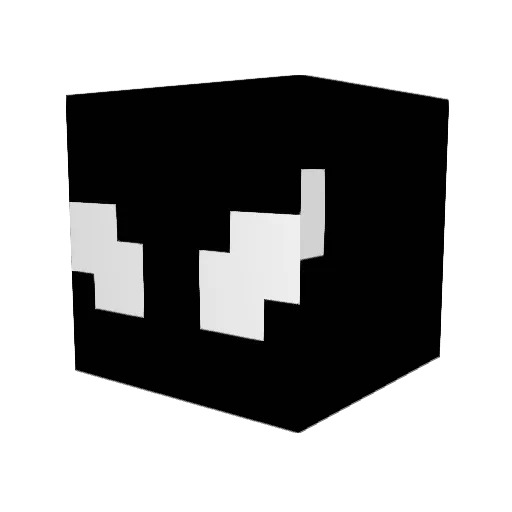 dizzylmao Minecraft avatar head, 3D render