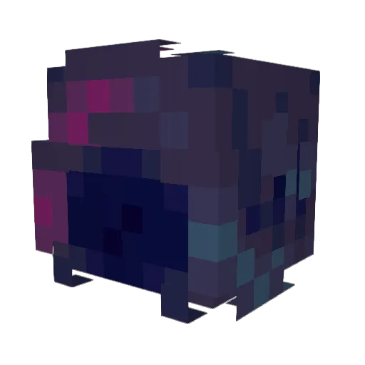 djTemplar Minecraft avatar head, 3D render