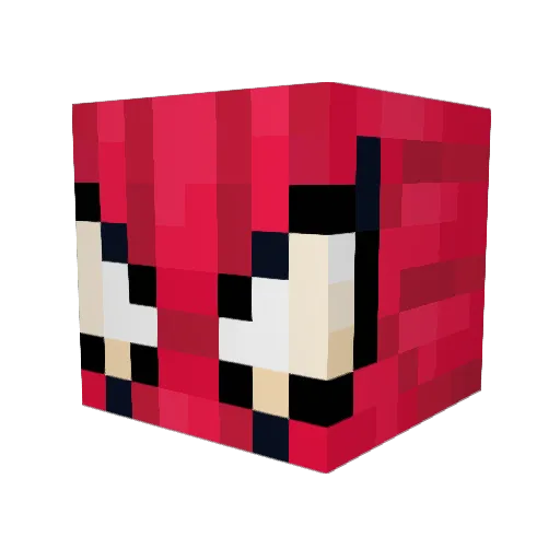 djZEUS10 Minecraft avatar head, 3D render