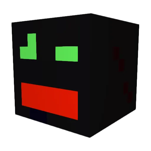 dj_wi Minecraft avatar head, 3D render