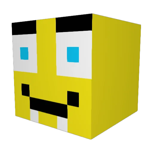djaisha Minecraft avatar head, 3D render