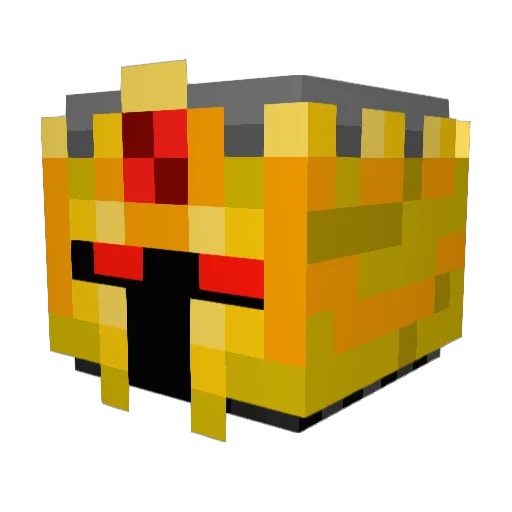 djangoninja Minecraft avatar head, 3D render