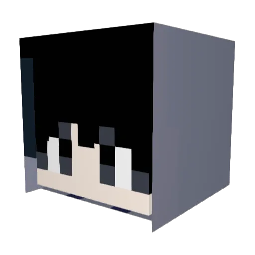 djaskanI Minecraft avatar head, 3D render