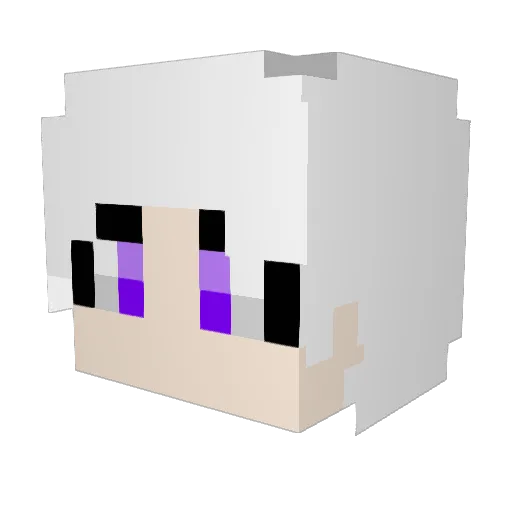 djatpgh Minecraft avatar head, 3D render