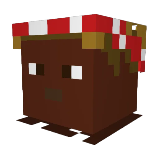djb0627 Minecraft avatar head, 3D render