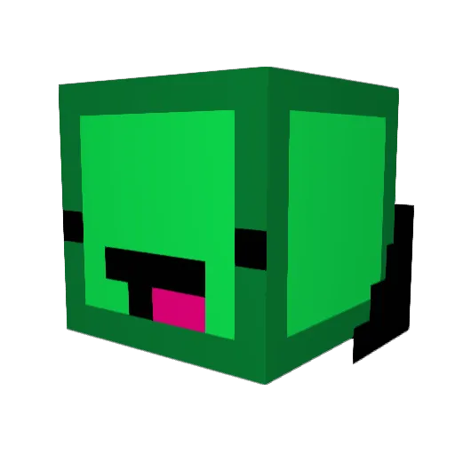 djcobalt8796 Minecraft avatar head, 3D render