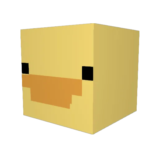 djcrazy6 Minecraft avatar head, 3D render