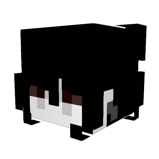 djdainestan Minecraft avatar head, 3D render