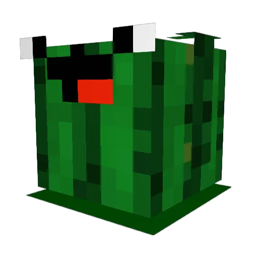 djdeadmouse Minecraft avatar head, 3D render