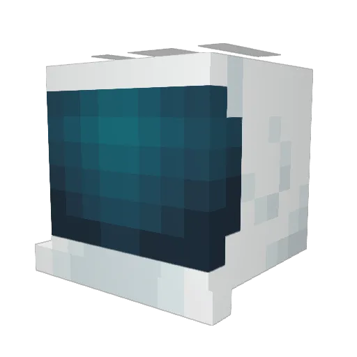 djjohse Minecraft avatar head, 3D render