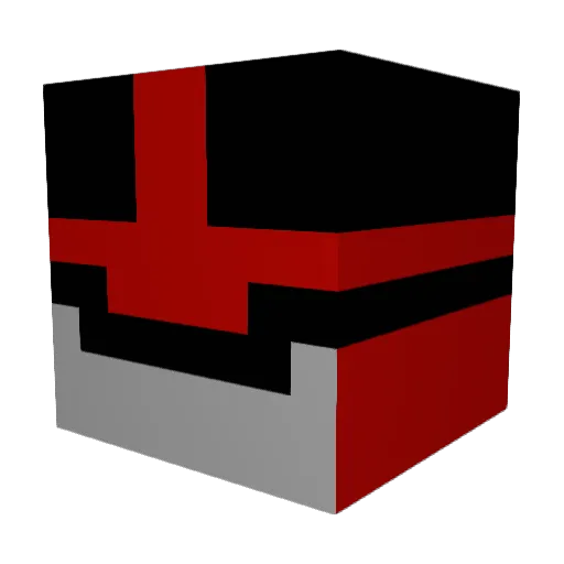 djkid8000 Minecraft avatar head, 3D render