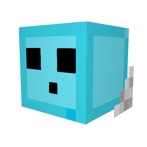 djmatrixstyle Minecraft avatar head, 3D render