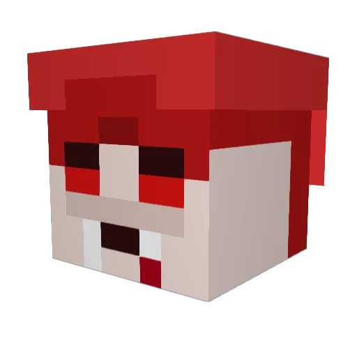 djnico46 Minecraft avatar head, 3D render