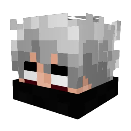 djosha Minecraft avatar head, 3D render