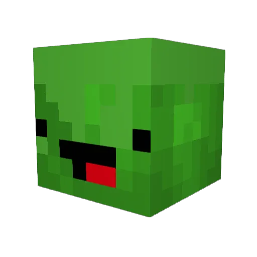 djpanda225 Minecraft avatar head, 3D render