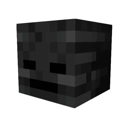 djsicknis Minecraft avatar head, 3D render