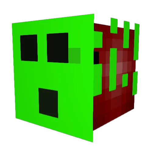 djswift2002 Minecraft avatar head, 3D render