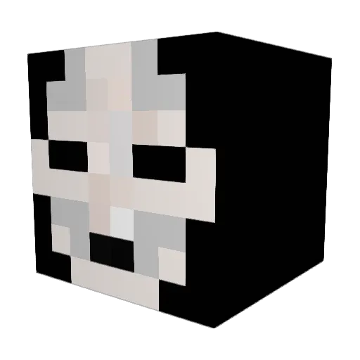 dk292910 Minecraft avatar head, 3D render