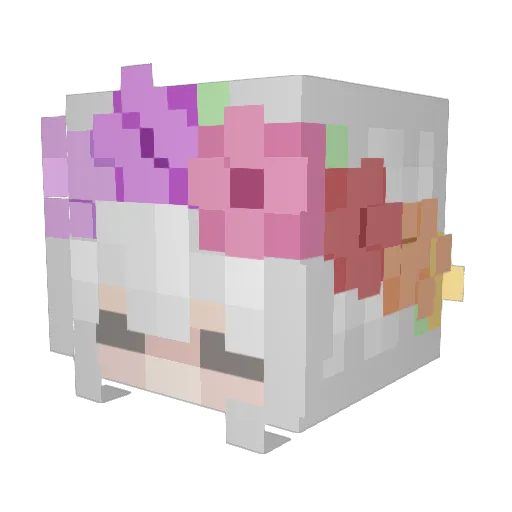 dkfhak02 Minecraft avatar head, 3D render