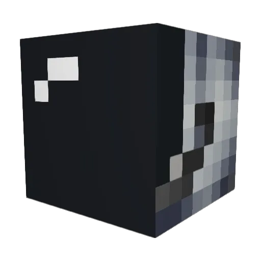 dkirchenbauer Minecraft avatar head, 3D render