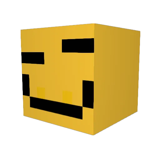 dkswoals_ Minecraft avatar head, 3D render