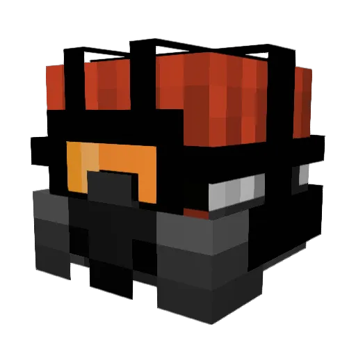 dktimo Minecraft avatar head, 3D render