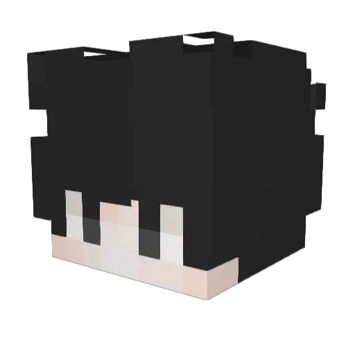 dla0626 Minecraft avatar head, 3D render