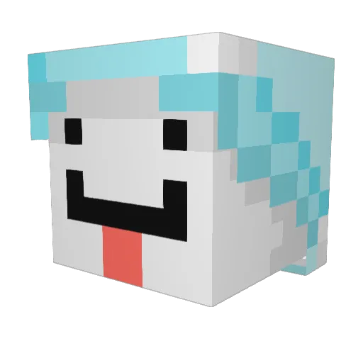 dldmsvy0896 Minecraft avatar head, 3D render