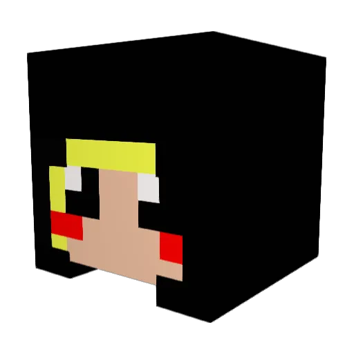 dlehdus33 Minecraft avatar head, 3D render