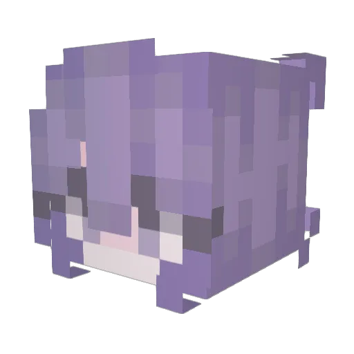 dleoffd Minecraft avatar head, 3D render