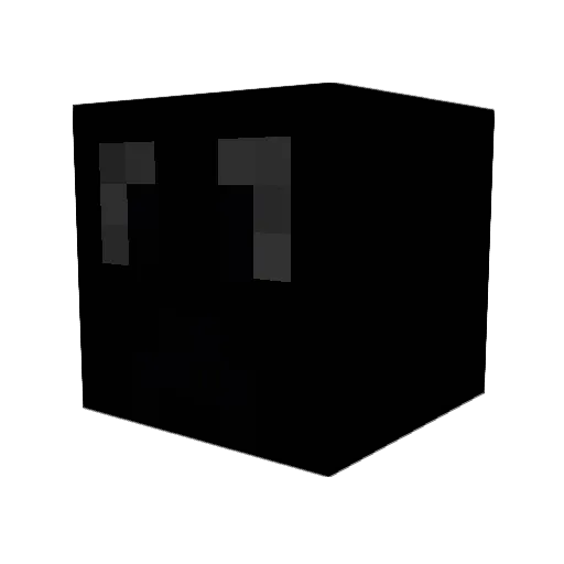 dlivers Minecraft avatar head, 3D render