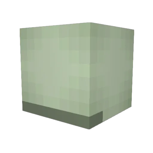 dlln_ Minecraft avatar head, 3D render